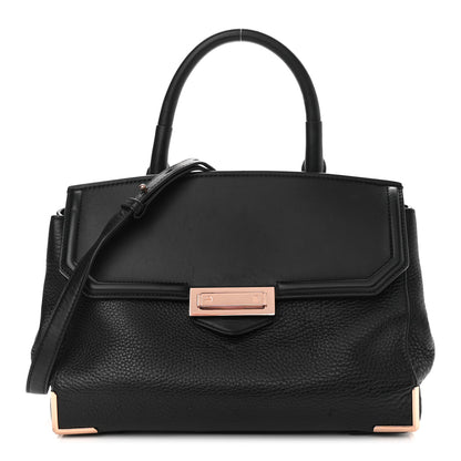 Alexander Wang Calfskin Large Marion Black Rose Gold Hardware 1 of 12