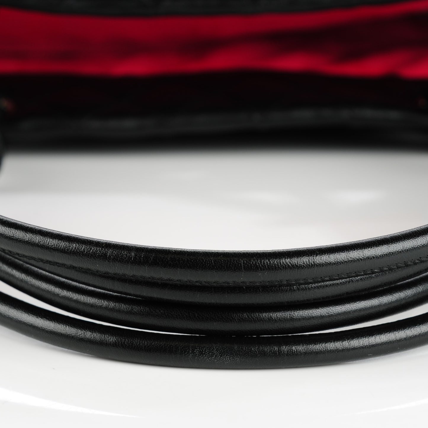 Calfskin Quilted Large Cambon Tote Black