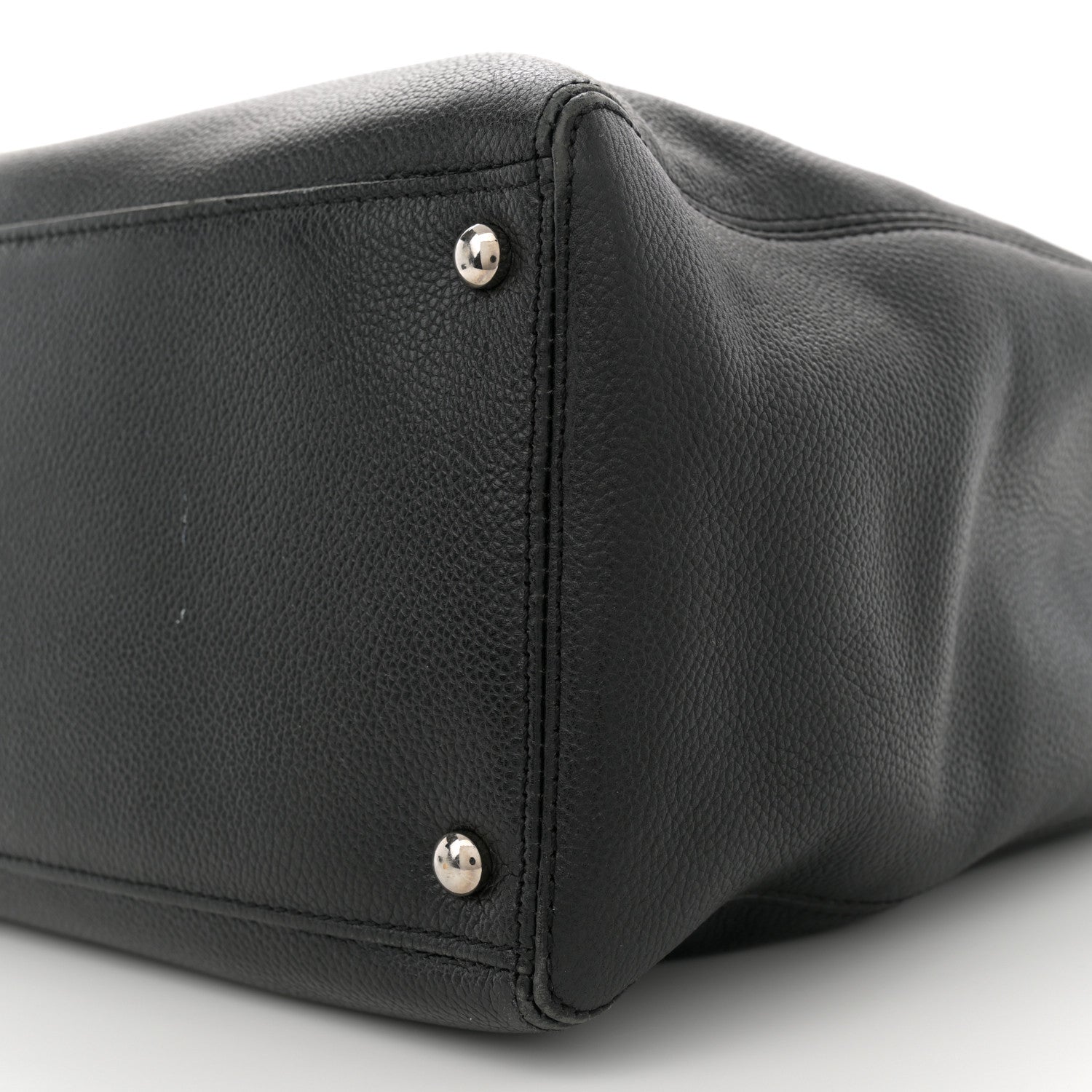 Chanel Calfskin Cerf Executive Shopper Black 11 of 16