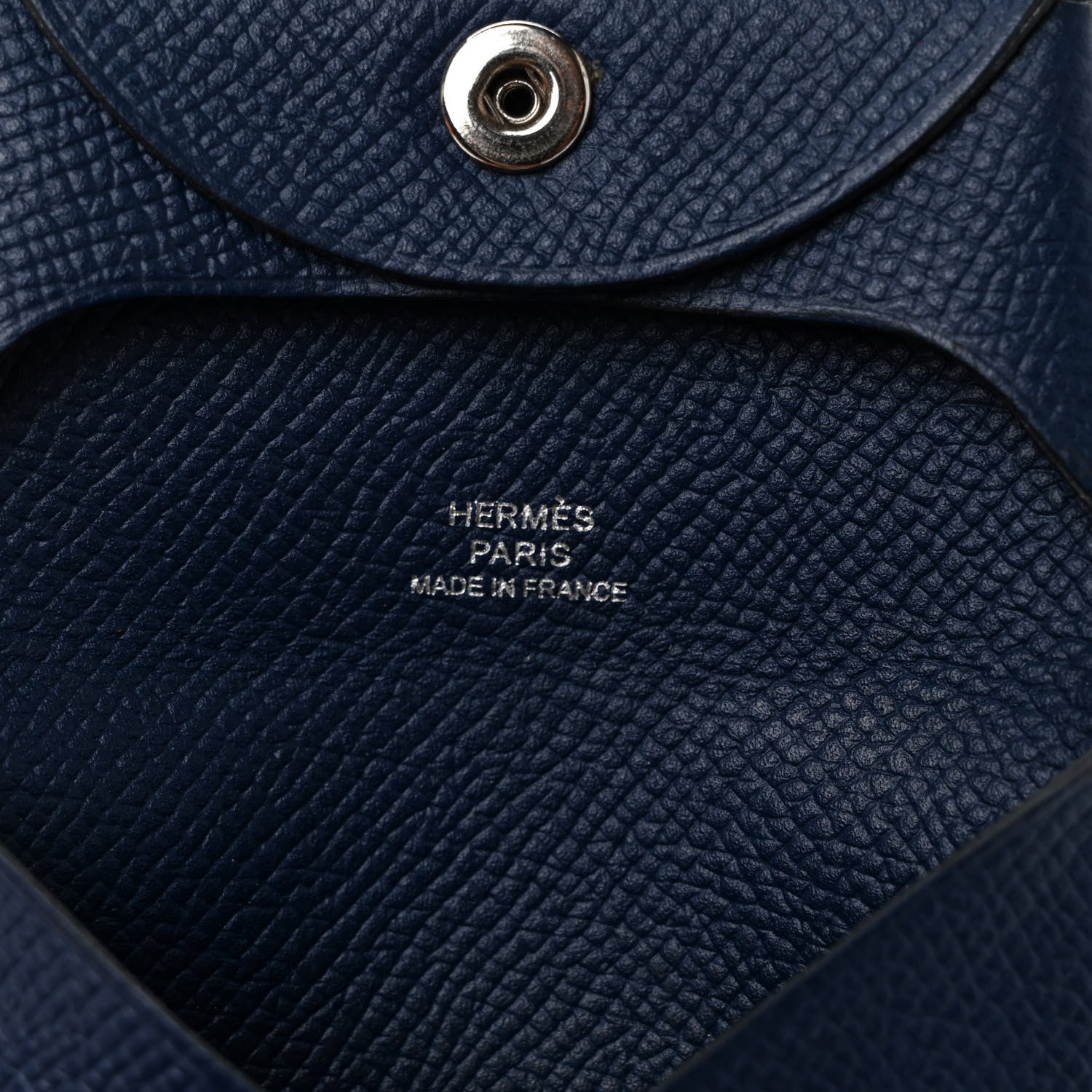 Hermes Epsom Bastia Coin Purse Bleu Indigo 6 of 7