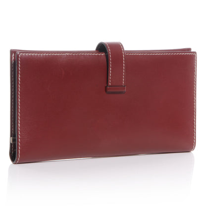 Hermes Chamonix Bearn Wallet Rouge H 3 of 8