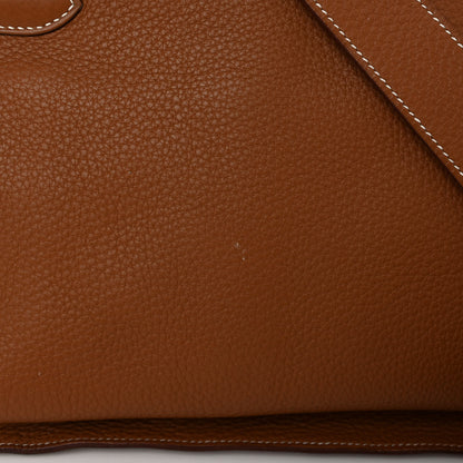 Hermes Taurillon Clemence Jypsiere 34 Gold 11 of 13