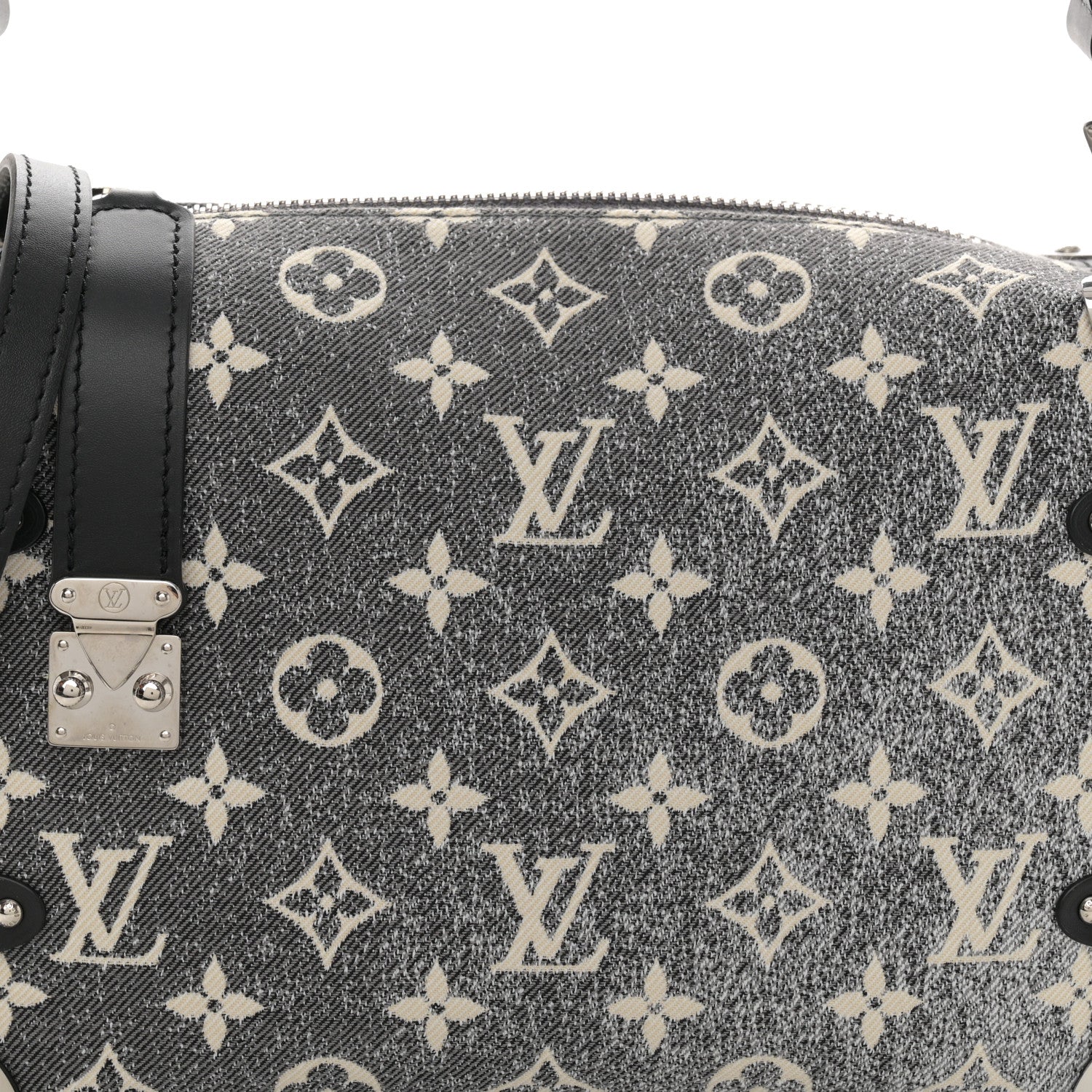 Louis Vuitton Monogram Jacquard Denim Side Trunk Grey 7 of 9