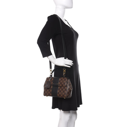 Louis Vuitton Damier Ebene Bond Street BB Black 2 of 9