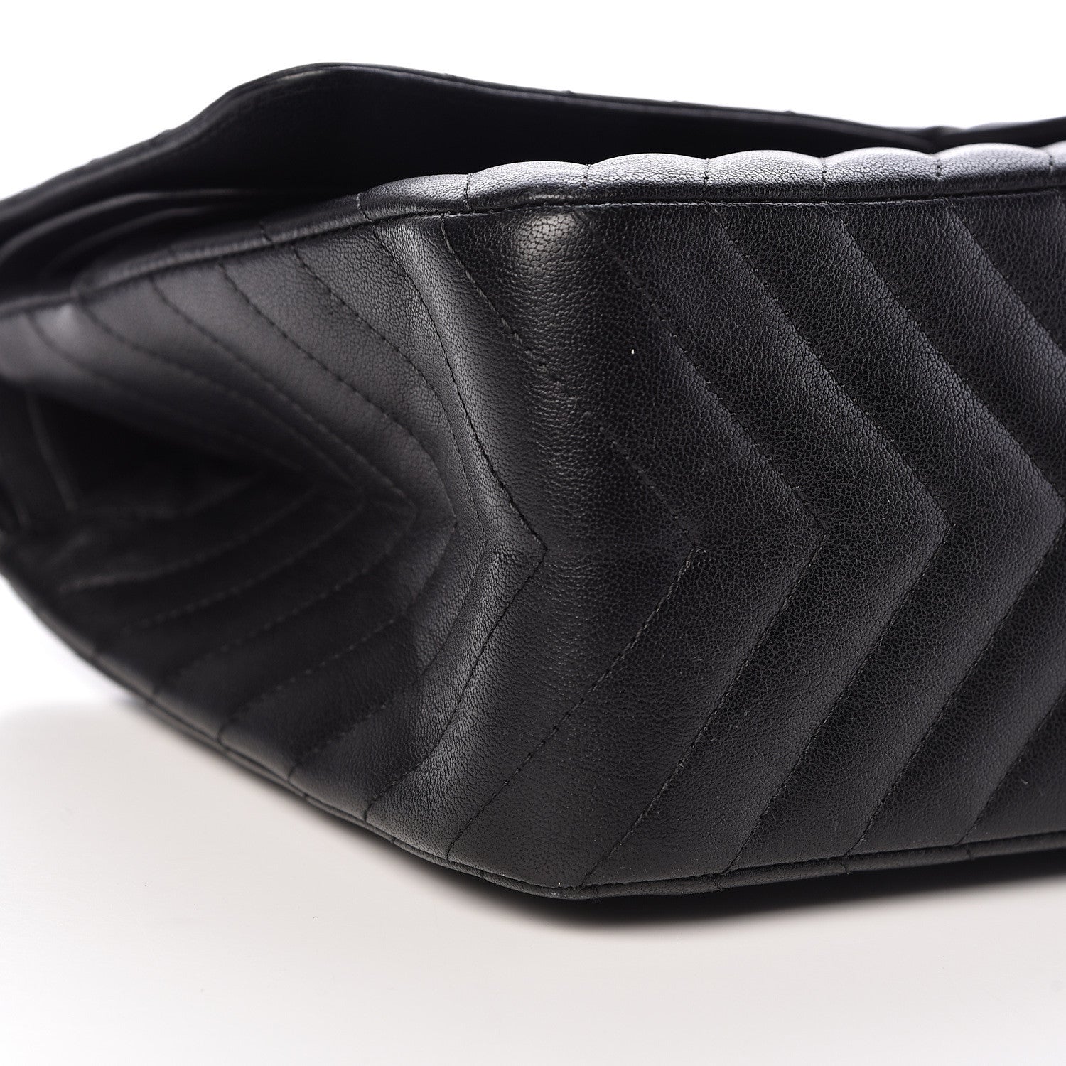 Chanel Sheepskin Chevron Quilted 2.55 Reissue 227 Flap So Black 8 of 18