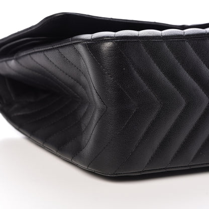 Chanel Sheepskin Chevron Quilted 2.55 Reissue 227 Flap So Black 8 of 18