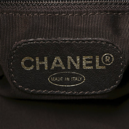Chanel Calfskin CC Shoulder Bag Dark Brown 6 of 10