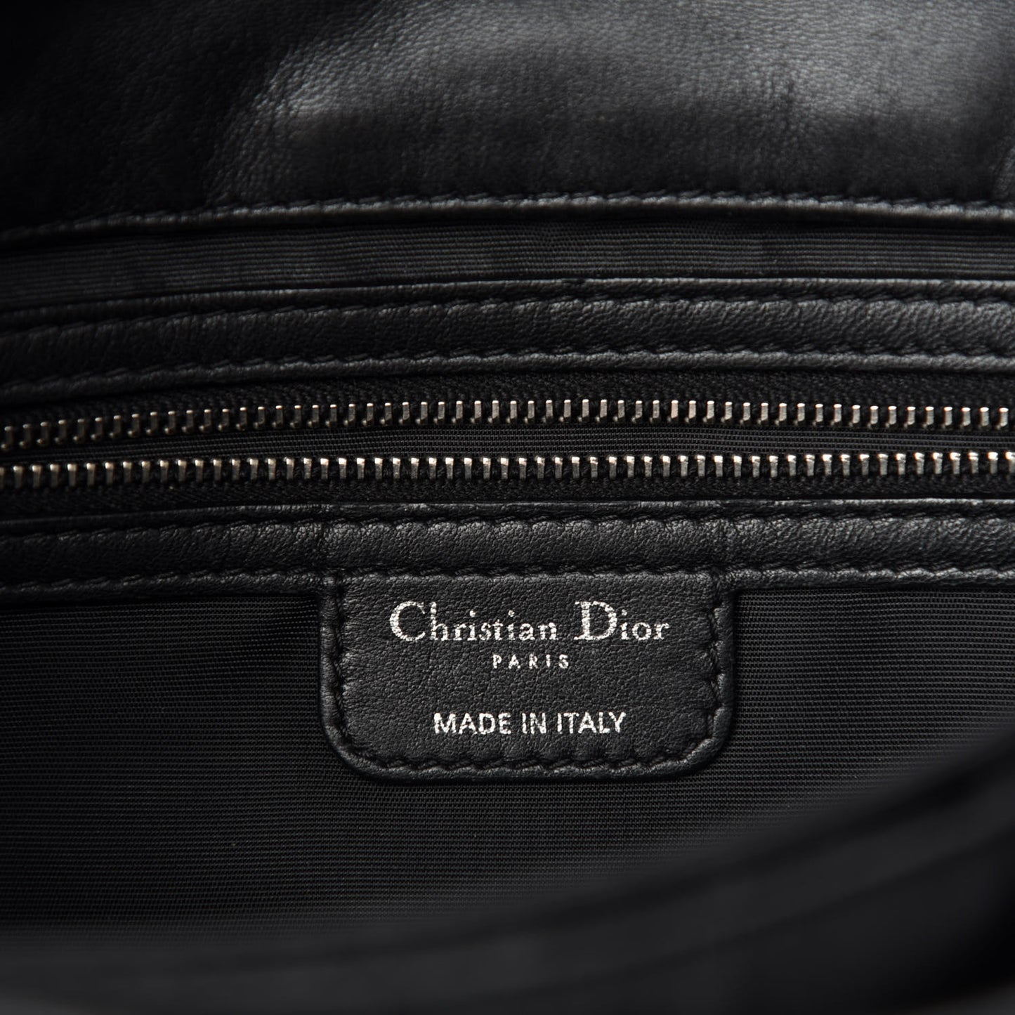 Lambskin Cannage New Lock Flap Black
