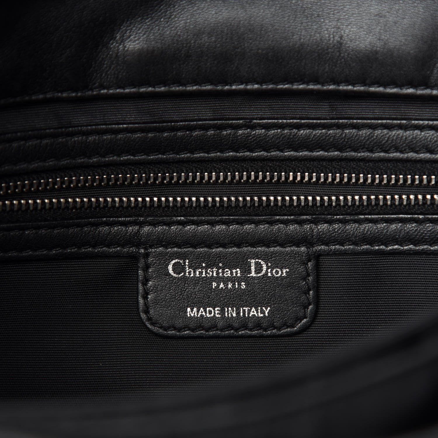 Christian Dior Lambskin Cannage New Lock Flap Black 8 of 10
