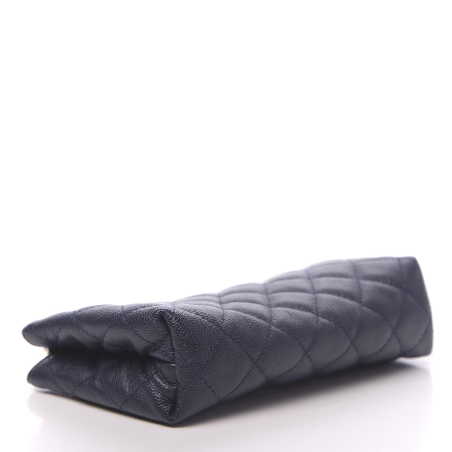 Chanel Caviar Quilted Small Pouch Navy 4 of 9
