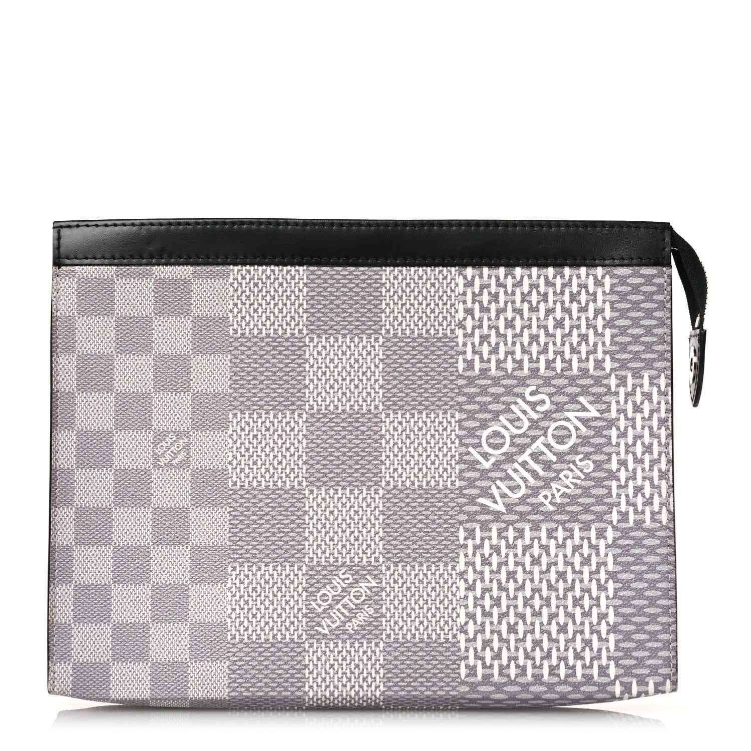 Louis Vuitton Damier Graphite 3D Pochette  Voyage Antarctica 1 of 9