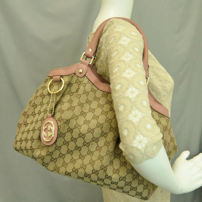 Gucci Monogram Medium Sukey Tote Pink 2 of 12