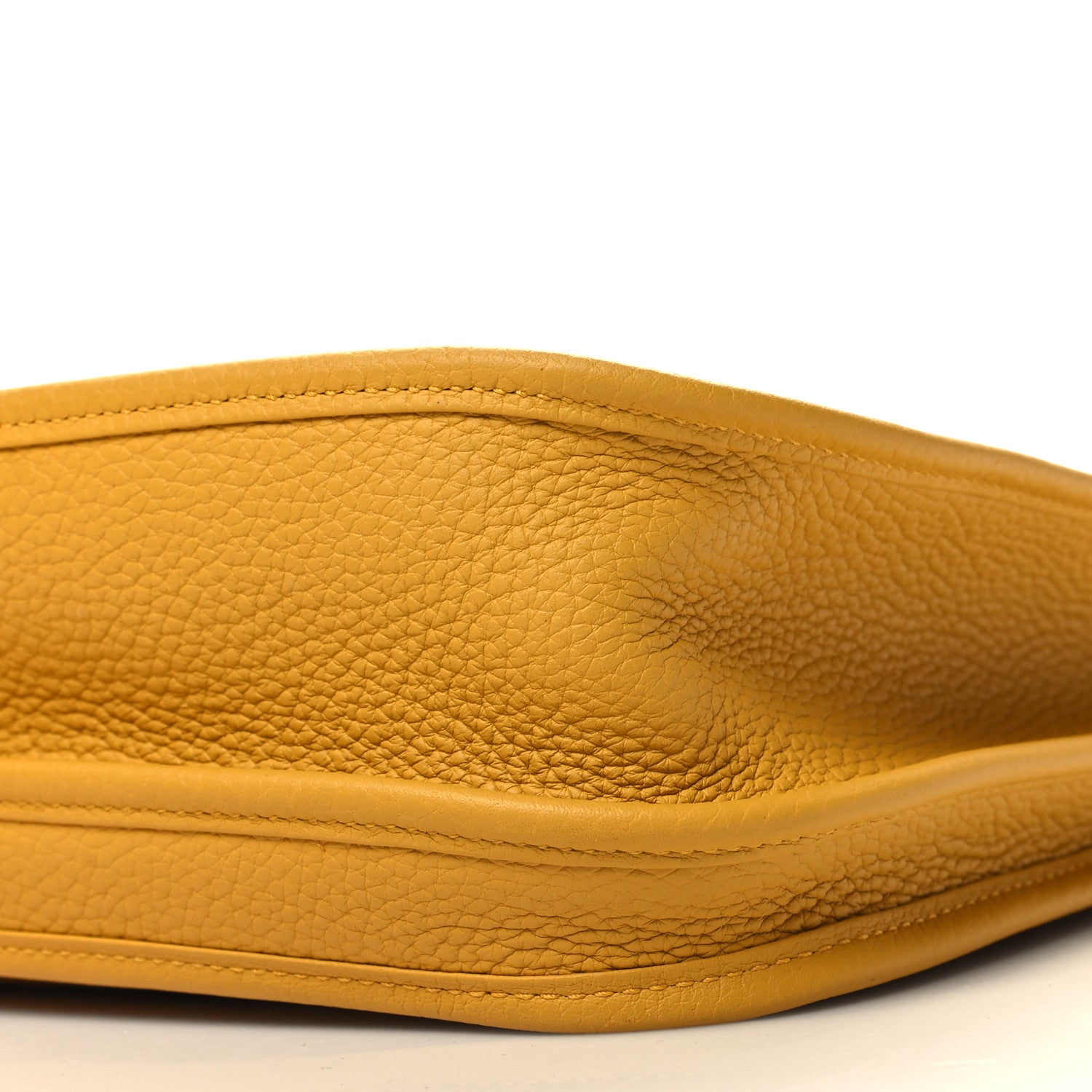 Hermes Taurillon Clemence Evelyne III PM Jaune Ambre 10 of 12