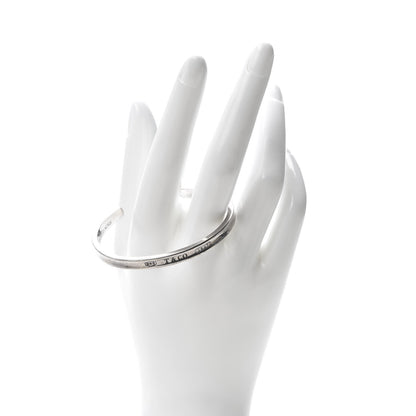 Tiffany Sterling Silver Narrow 1837 Cuff Bracelet 2 of 4