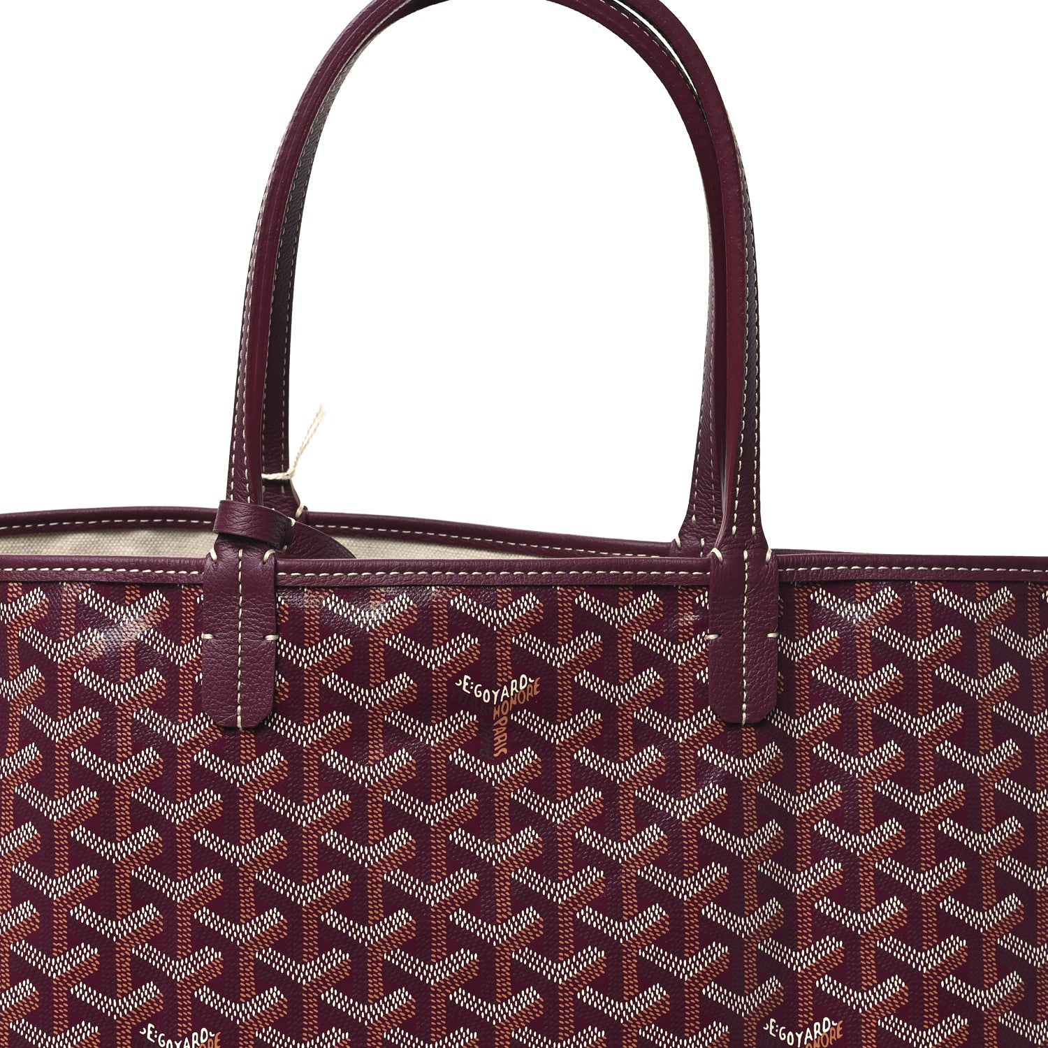 Goyard Goyardine Saint Louis PM Bordeaux 9 of 10
