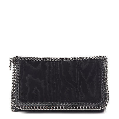 Stella McCartney Velvet Falabella Crossbody Bag Black 1 of 9