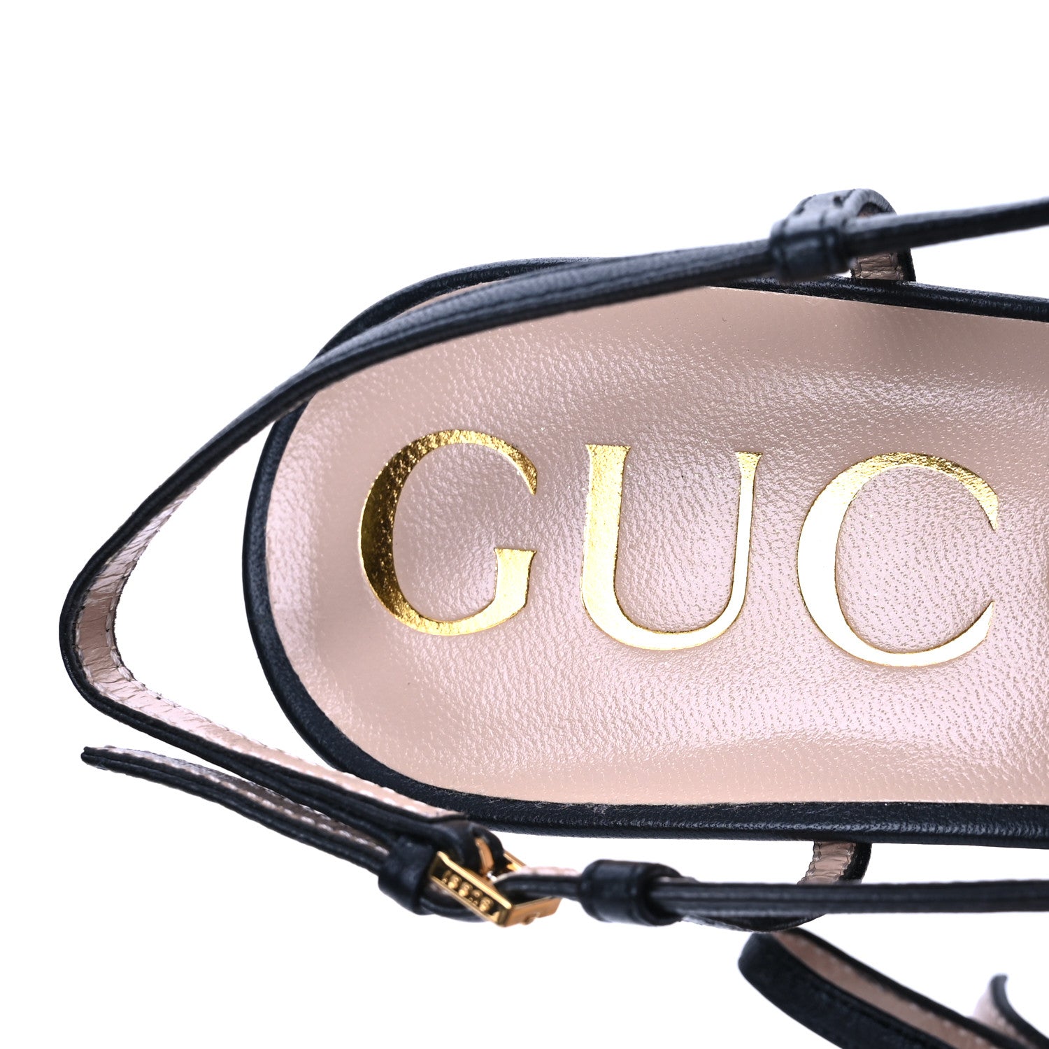 Gucci Nappa Horsebit Platform 35/120mm Slingback Pumps 41 Black 9 of 11