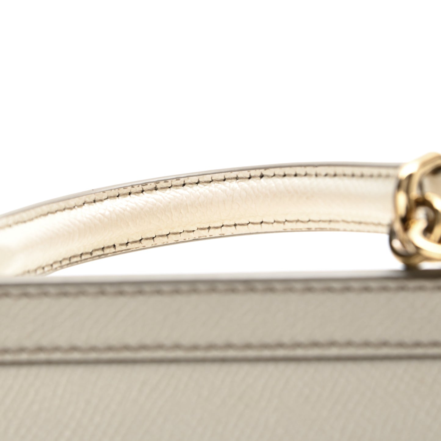 Dauphine Small Miss Sicily Satchel White