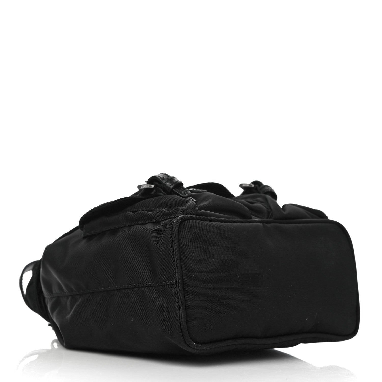 Prada Nylon Vela Mini Crossbody Backpack Black 4 of 11