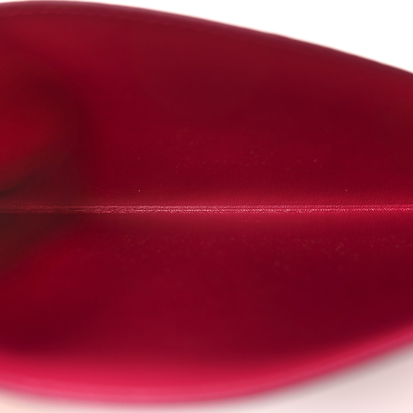 Calfskin Felicie Card Holder Insert Fuchsia
