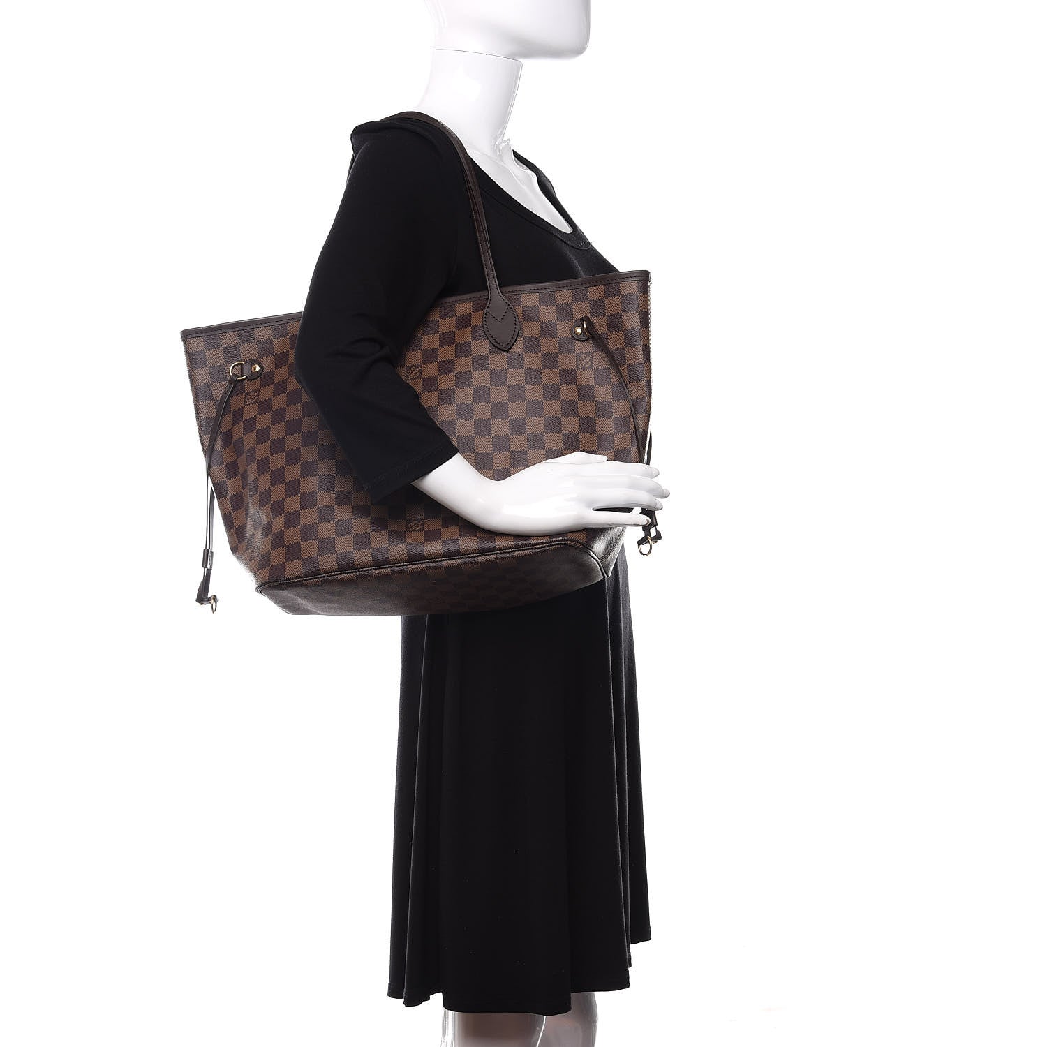 Louis Vuitton Damier Ebene Neo Neverfull MM 2 of 11
