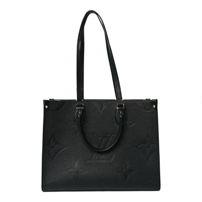 Louis Vuitton Empreinte Monogram Giant Onthego MM Black 1 of 10