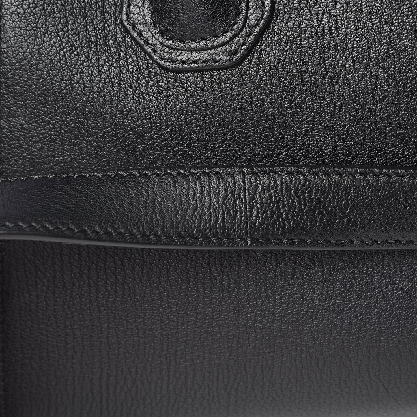 Sugar Goatskin Small Antigona Black