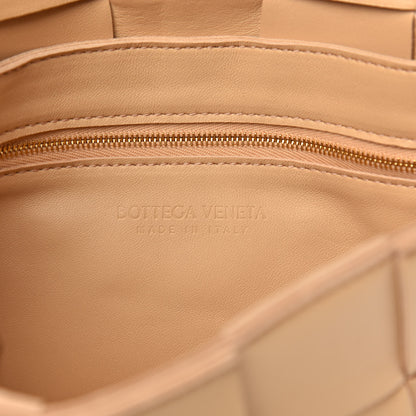 Bottega Veneta Nappa Maxi Intreccio Cassette Bag Almond 6 of 9