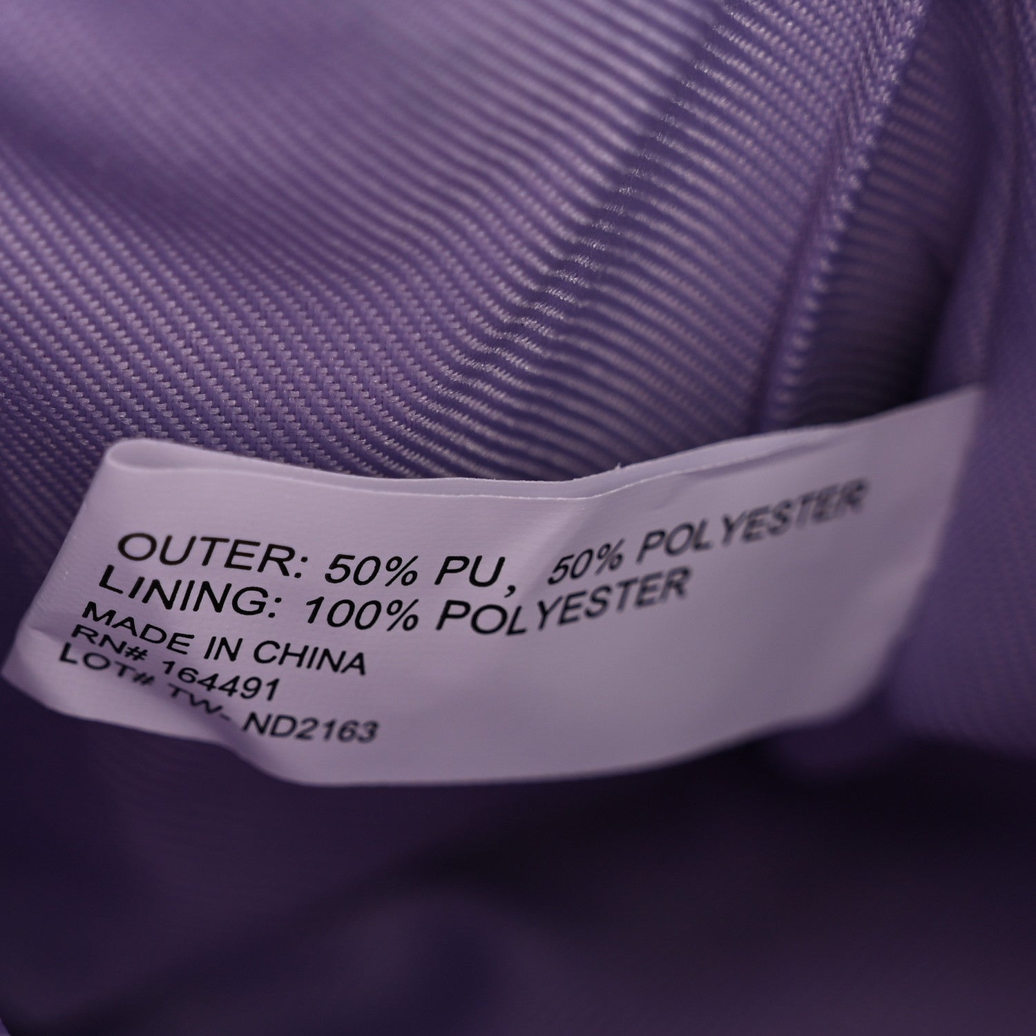 Telfar Vegan Leather Small Shopping Bag Lavender 7 of 10
