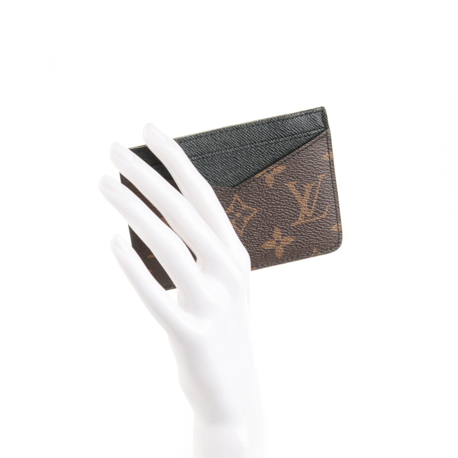 Louis Vuitton Monogram Macassar Neo Porte-Cartes Card Holder 2 of 8
