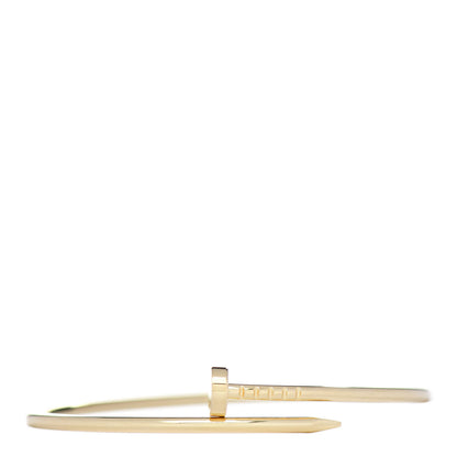 Cartier 18K Yellow Gold Small Juste Un Clou Bracelet 17 1 of 4