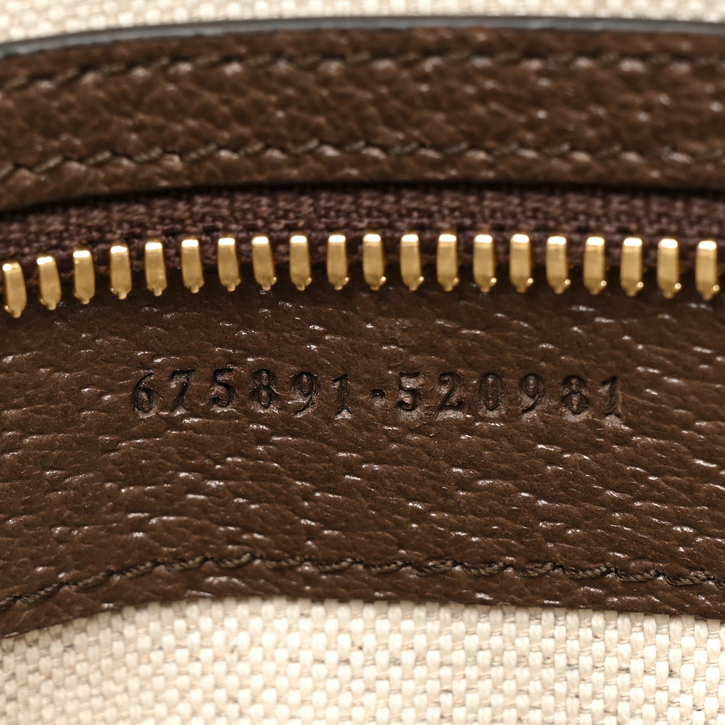 Monogram Jumbo GG Textured Dollar Calfskin Web Messenger Shoulder Bag Camel Ebony New Acero