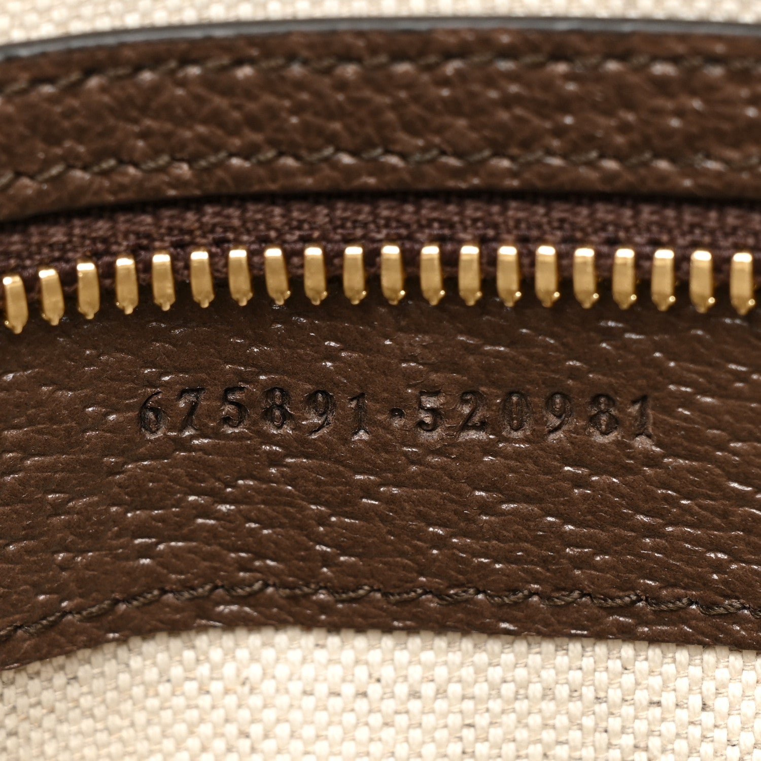 Gucci Monogram Jumbo GG Textured Dollar Calfskin Web Messenger Shoulder Bag Camel Ebony New Acero 8 of 15