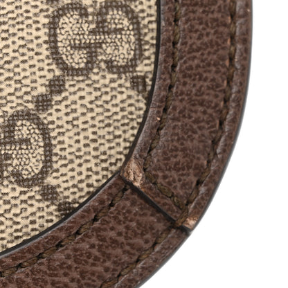 Gucci GG Supreme Monogram Web Small Ophidia Flap Messenger Bag Brown 14 of 14