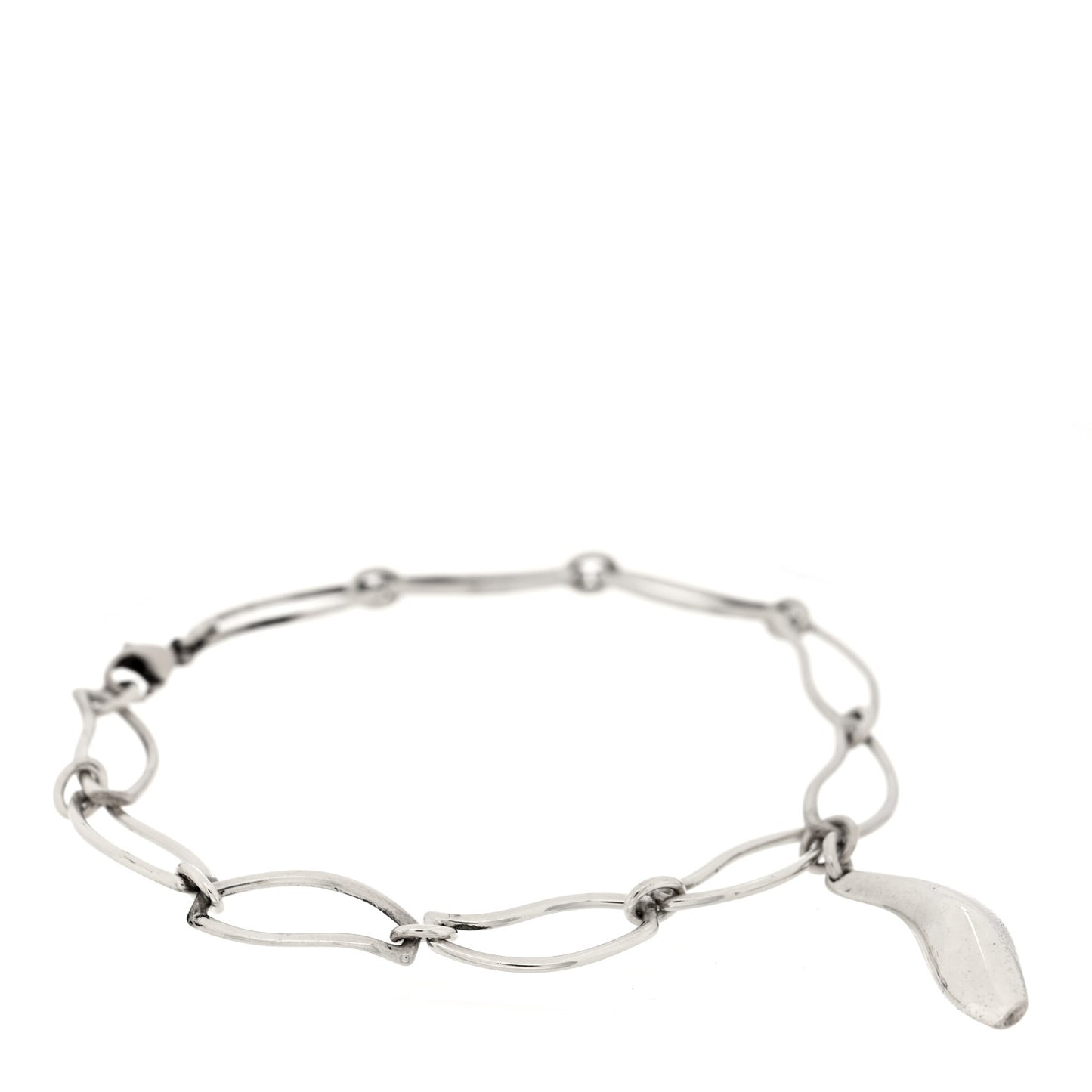 Sterling Silver Frank Geary Whale Bracelet