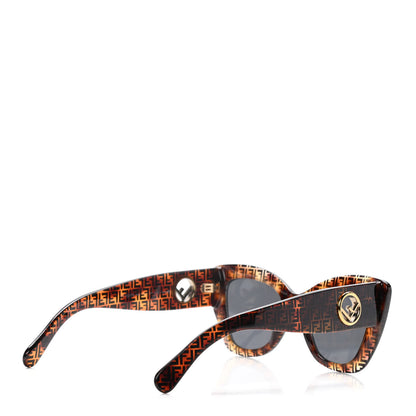 Fendi Acetate F is Fendi FF Cat Eye Sunglasses FF 0360/G/S Havana 4 of 7