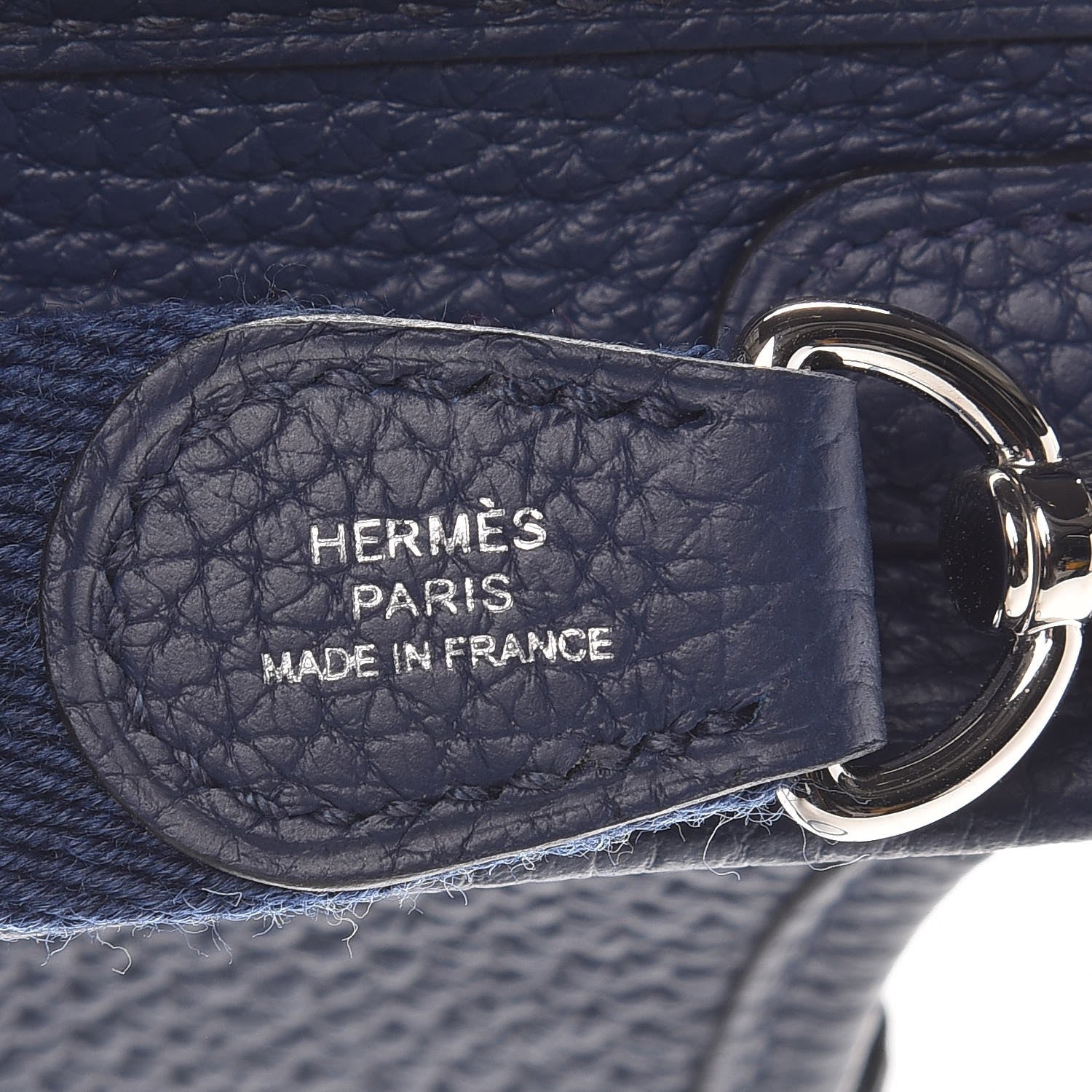 Hermes Taurillon Clemence Amazone Evelyne TPM Bleu Saphir Paradis 16 of 17