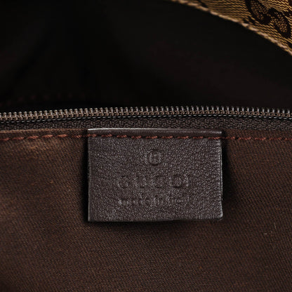 Gucci Crystal Monogram Medium Web Tote Brown 6 of 7