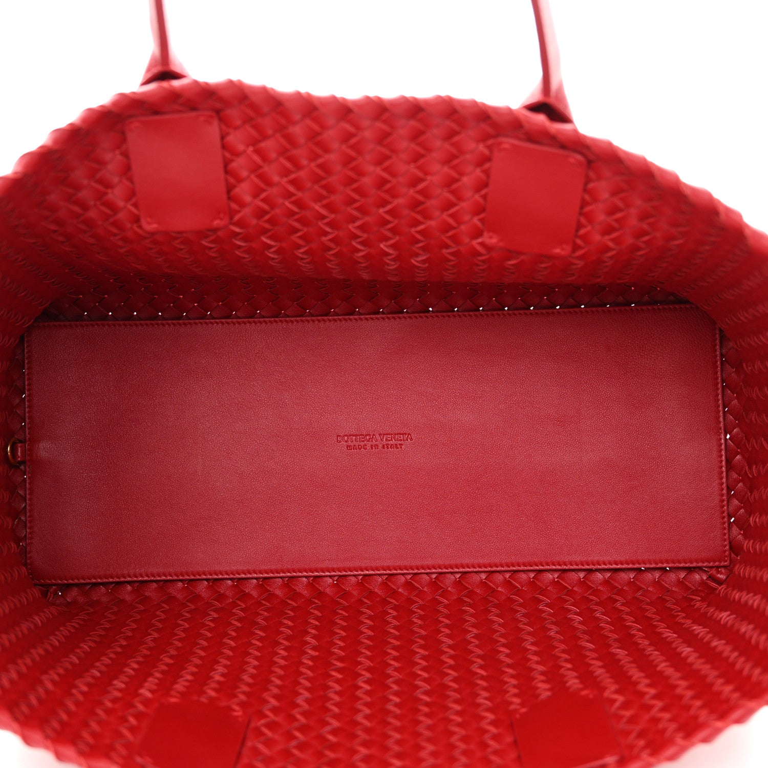 Bottega Veneta Lambskin Intreccio Medium Apple Candy 6 of 11