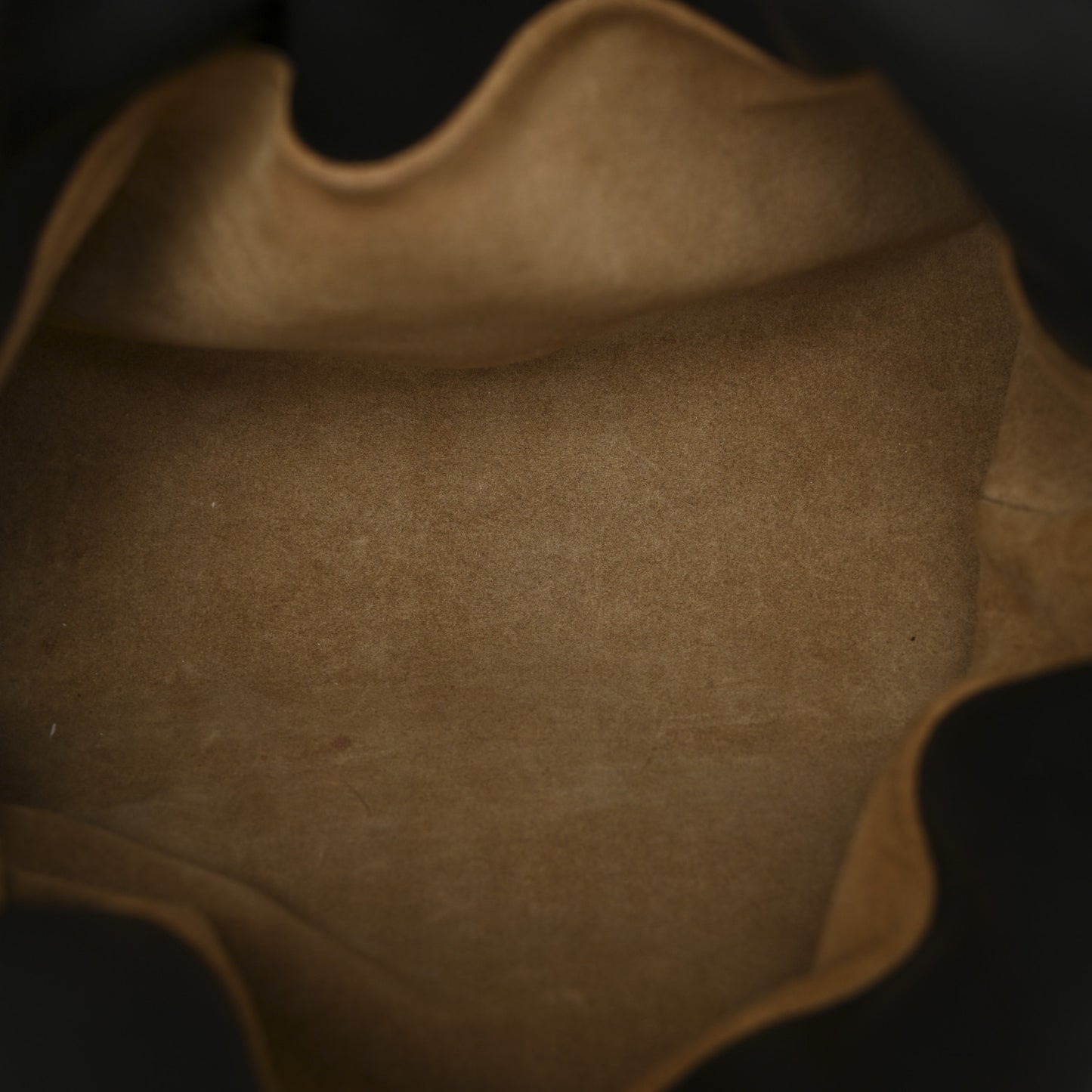 Nappa Medium Flamenco Knot Bag Black