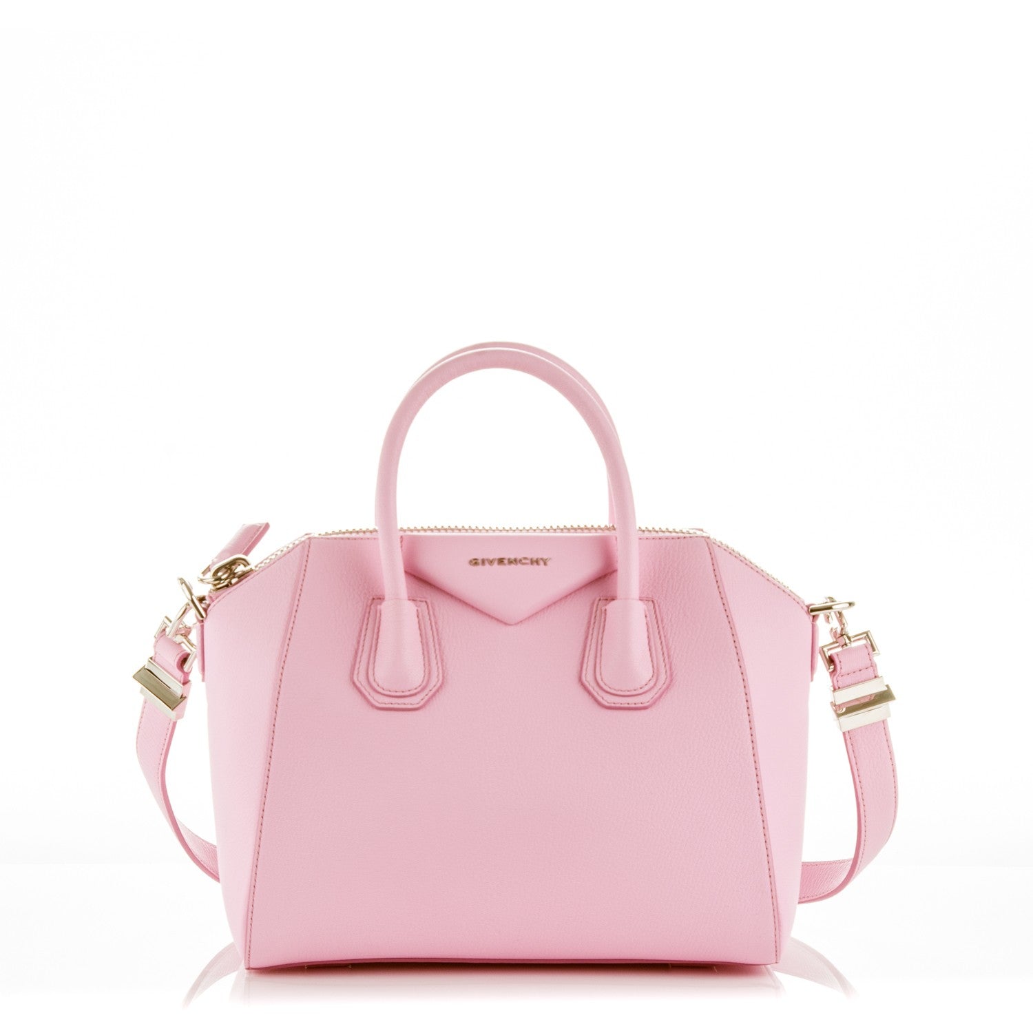 Givenchy Sugar Goatskin Small Antigona Bright Pink 1 of 7