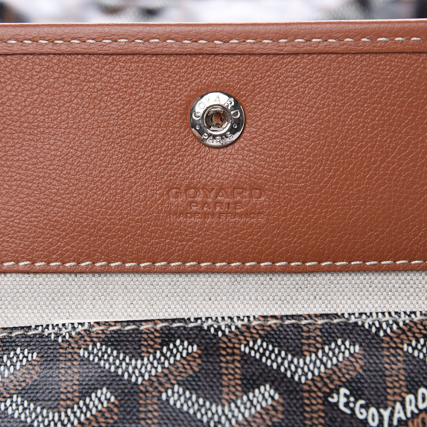 Goyard Goyardine Saint Louis PM Black Gold 6 of 12