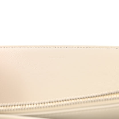 Celine Shiny Calfskin Trapeze Triomphe Bag White 11 of 13
