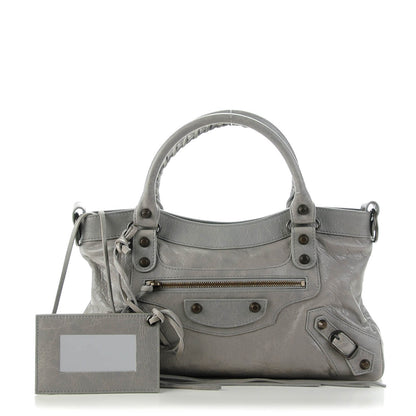 Balenciaga Agneau Classic Hardware First Gris Pyrite 1 of 7