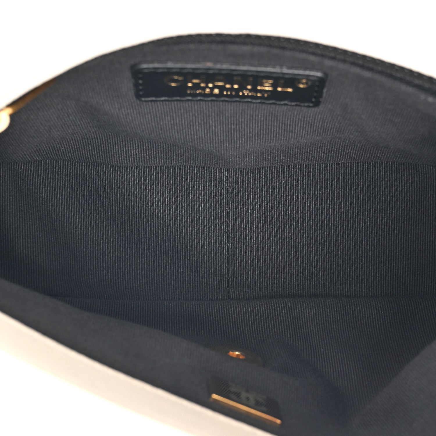 Chanel Caviar Quilted Small Twist Your Buttons Flap White 5 of 12