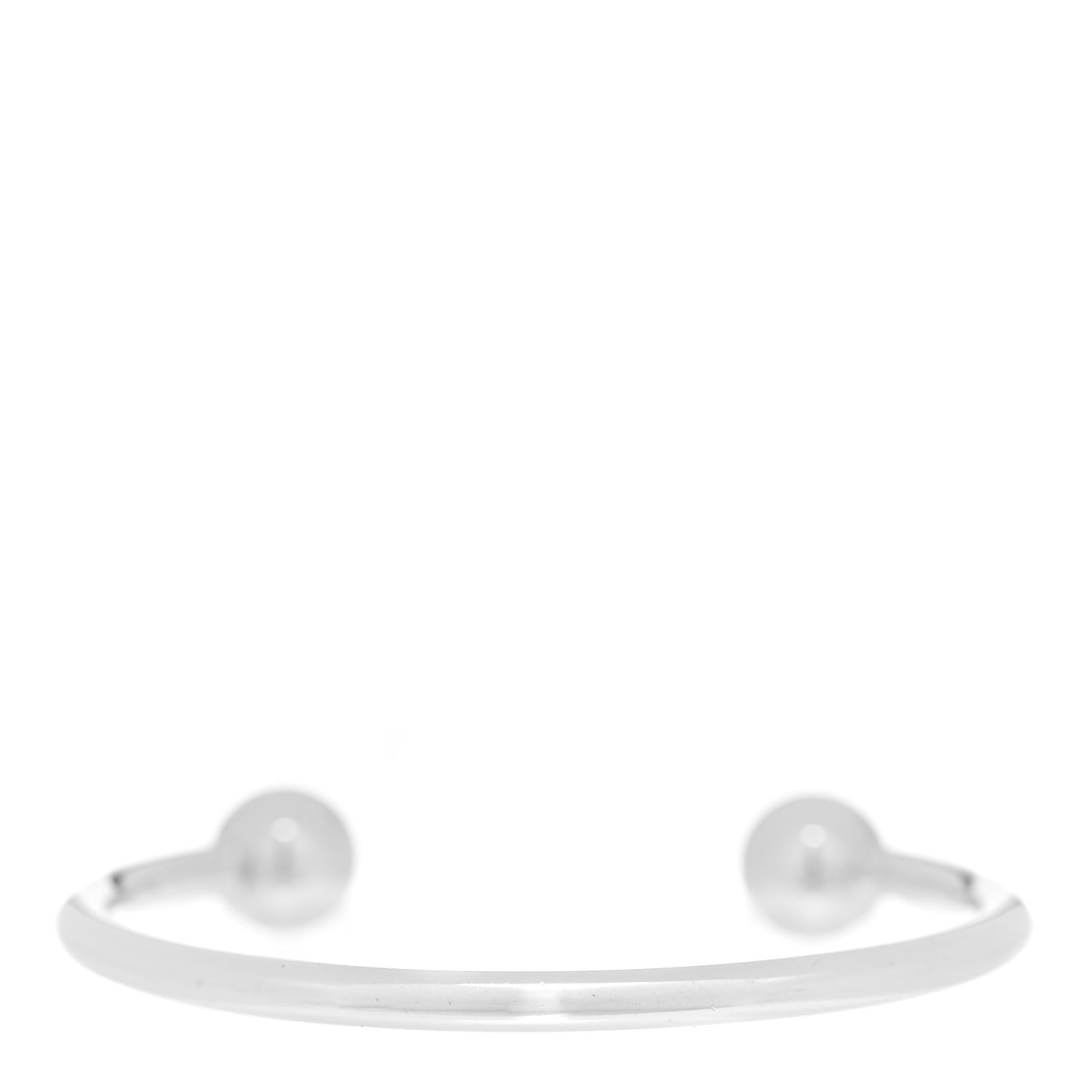 Tiffany Sterling Silver HardWear Ball Wire Bracelet 3 of 6