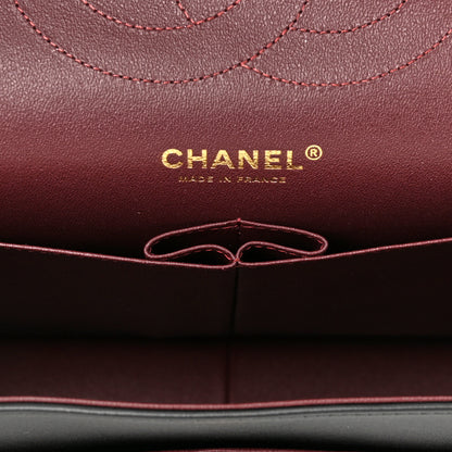 Chanel Lambskin Quilted Jumbo Double Flap Black 6 of 11