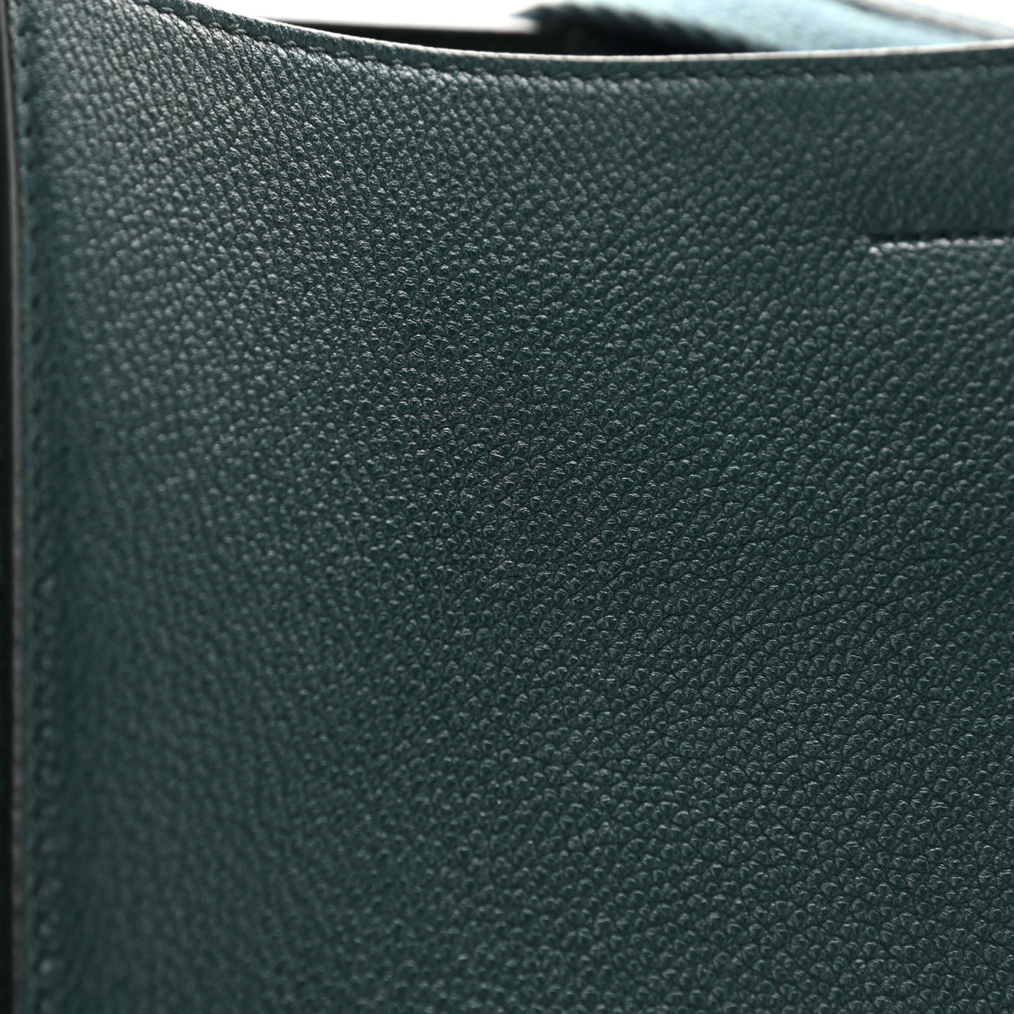 Soft Grained Calfskin Sangle Bucket Bag Amazone