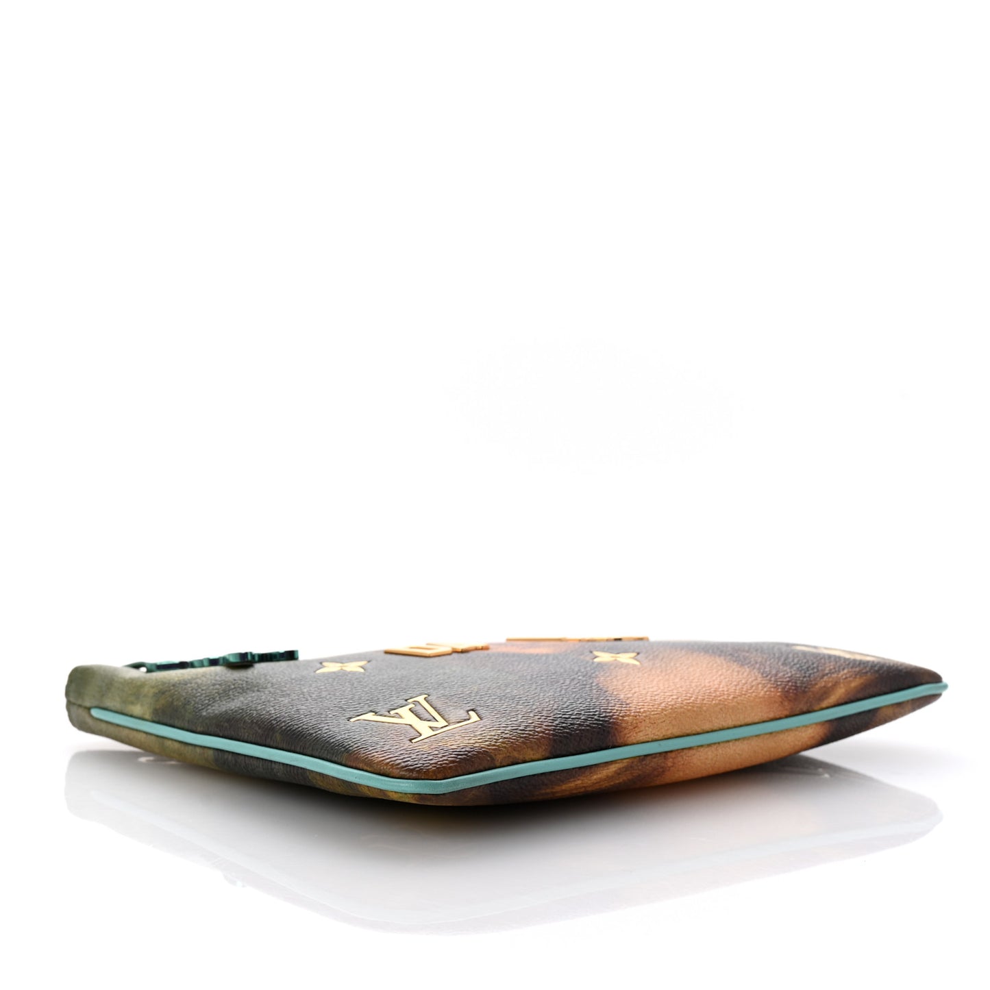 Masters Da Vinci Pochette Clutch Vert D'eau
