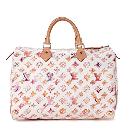 Louis Vuitton Watercolor Aquarelle Speedy 35 White 1 of 9